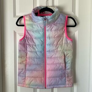 Amazon Essentials‎ Girls Puffer Vest - Pink Ombre - XXL Size 14-16